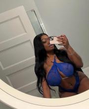 IN-OUT DISPONIBLE A BROSSARD BELLE NOIRE TANNANTE GROS SEIN 34F PAOLA DAMOUR - 4