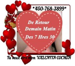 VALENTINE Mature Cochonne Tressss Salope Une Vraie PUTAIN Pour Valentin Cochon 450-768-3899 - 1